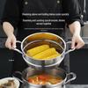 Zhang Xiaoquan 20cm Three-Layer Steel Soup Steamer Pot