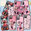 Handyhülle für Samsung Galaxy S25 S24 S23 iPhone 16 15 Xiaomi Redmi Note 14 13 12 16E X 8 11 Pro Max OPPO Moto Huawei A05 A16 Anime Minnie Maus Hülle