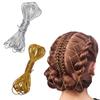 Dreadlock Haarverlängerungs-Ornament Für Jubelndes Styling Mit Metallischem Seildesign Einfach Zu Verwenden Haartypen