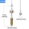 Hexagonal Prism Pendant Crystal Pendant Necklace