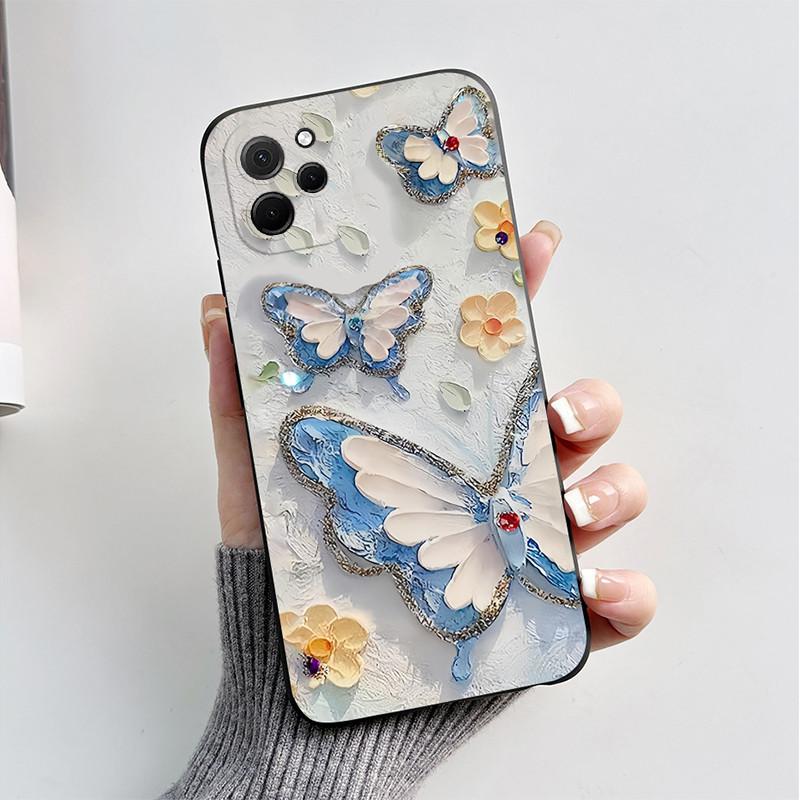 For Huawei nova Y61 Case Huawei nova Y61 Cover EVE-LX9N EVE-LX3 Phone case Cute Cat Cartoon Puppy Dog Soft Shockproof Back Cover