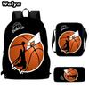 Basketball Basketball School Bag High Definition Printing Multifunctional Cross-Border Backpack