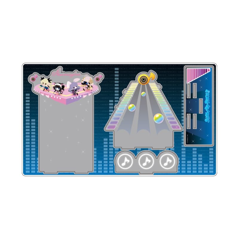 SHOW BY ROCK 27 Plasmagica [Official Illustration] Premium Acrylic Diorama Plate