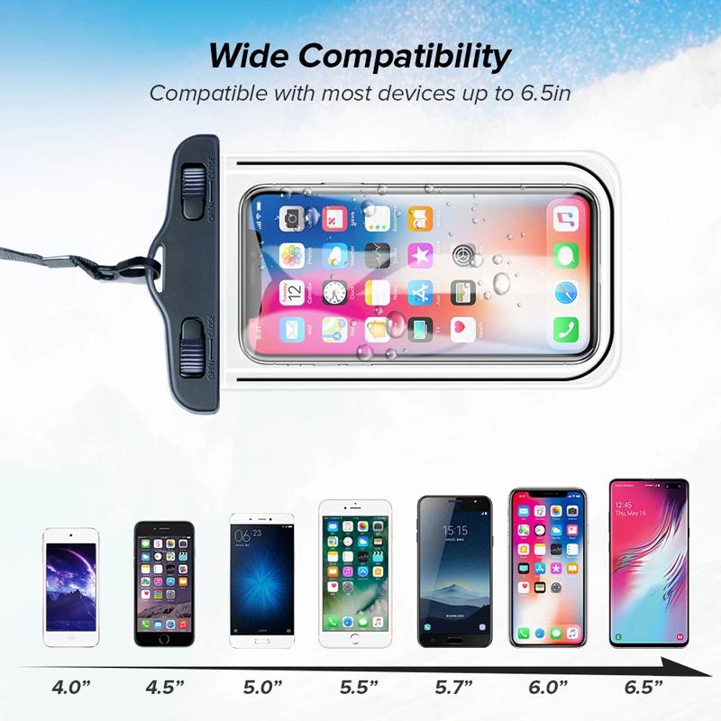 Summer Waterproof Pouch Universal Waterproof Phone Case Water Proof Bag Mobile Cover