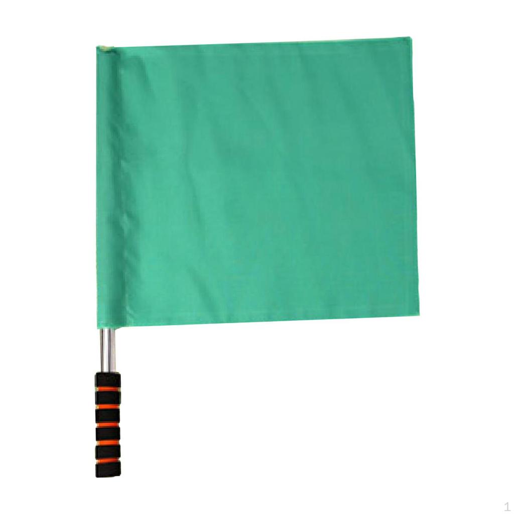 Bandera para árbitros con mango de esponja para entrenamiento deportivo