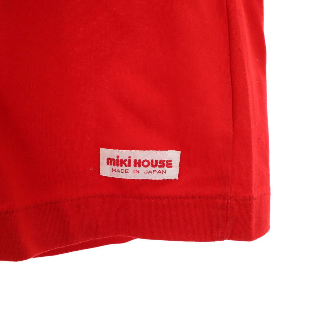 MIKIHOUSE Made In Japan Short Sleeve T-shirt M Red Men's Used