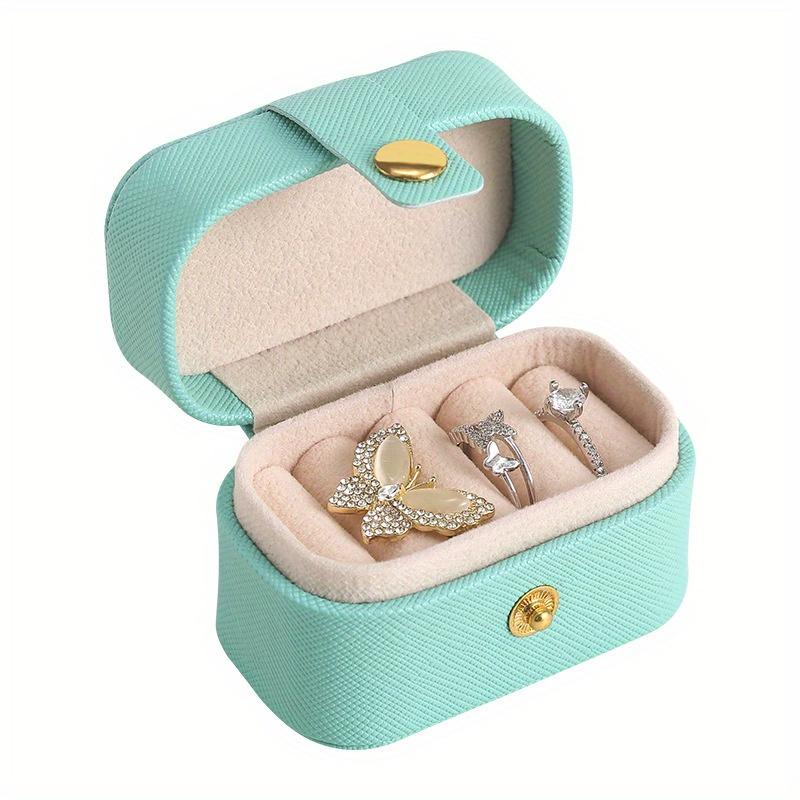 Jewelry Box with Large Capacity High-end and Exquisite Earrings Necklace Handicraft Storage Box