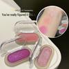 FAICCIA Dual-Use Cheek & Lip Cream: Natural Nude Blush and Pearlescent Highlighter