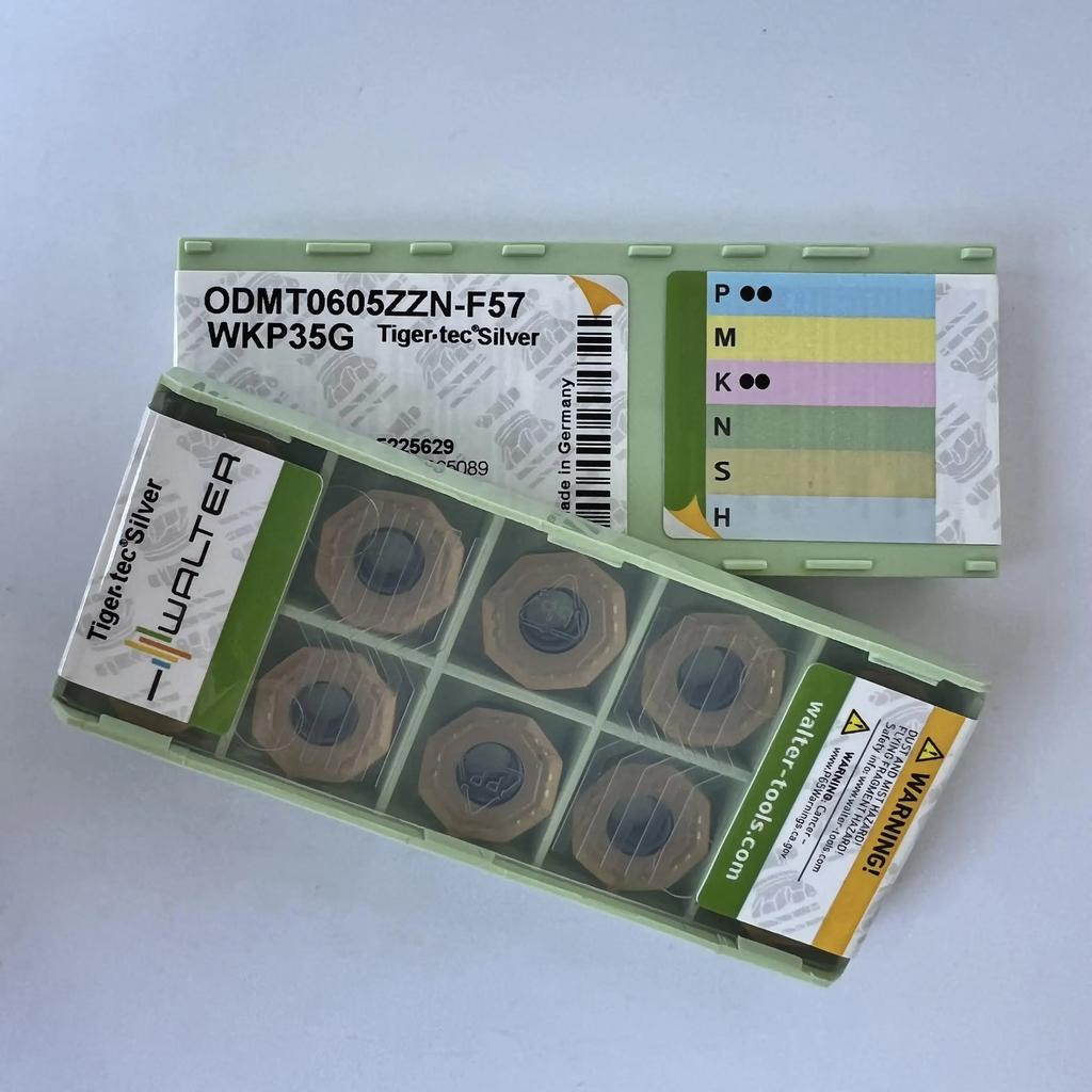 Original / ODMT0605ZZN-F57 WKP35G  / Industrial indexable Carbide Inserts 10 Pcs