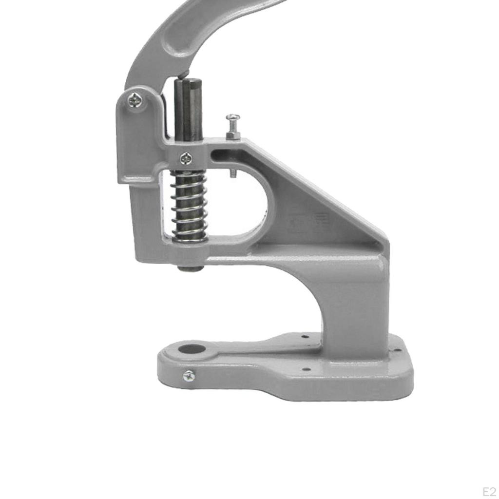 Aluminum Hand Press Grommet Machine, Heavy Duty Grommets Eyelets Holes Punch Machine Manual Eyelet