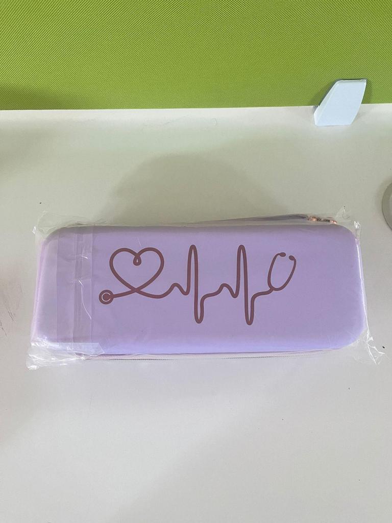 Sac de Rangement pour Stéthoscope Portable Multifonctionnel Imperméable en EVA pour Infirmiers