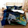 3D Anime Lonely Rock Digital Print Polyester Bedding Sets Covers Boys Bed Linen Set For Teens Bedding Set Queen Bedding Set