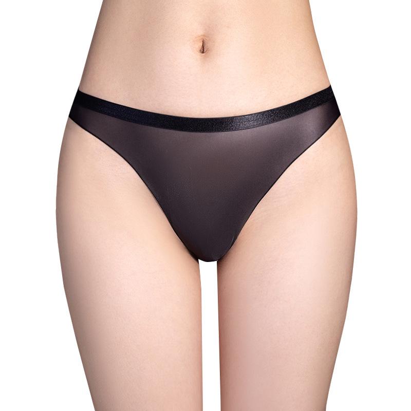 Desire's Temptation: High-Elastic Lightweight Sheer Women's Triangle Erotic Panties