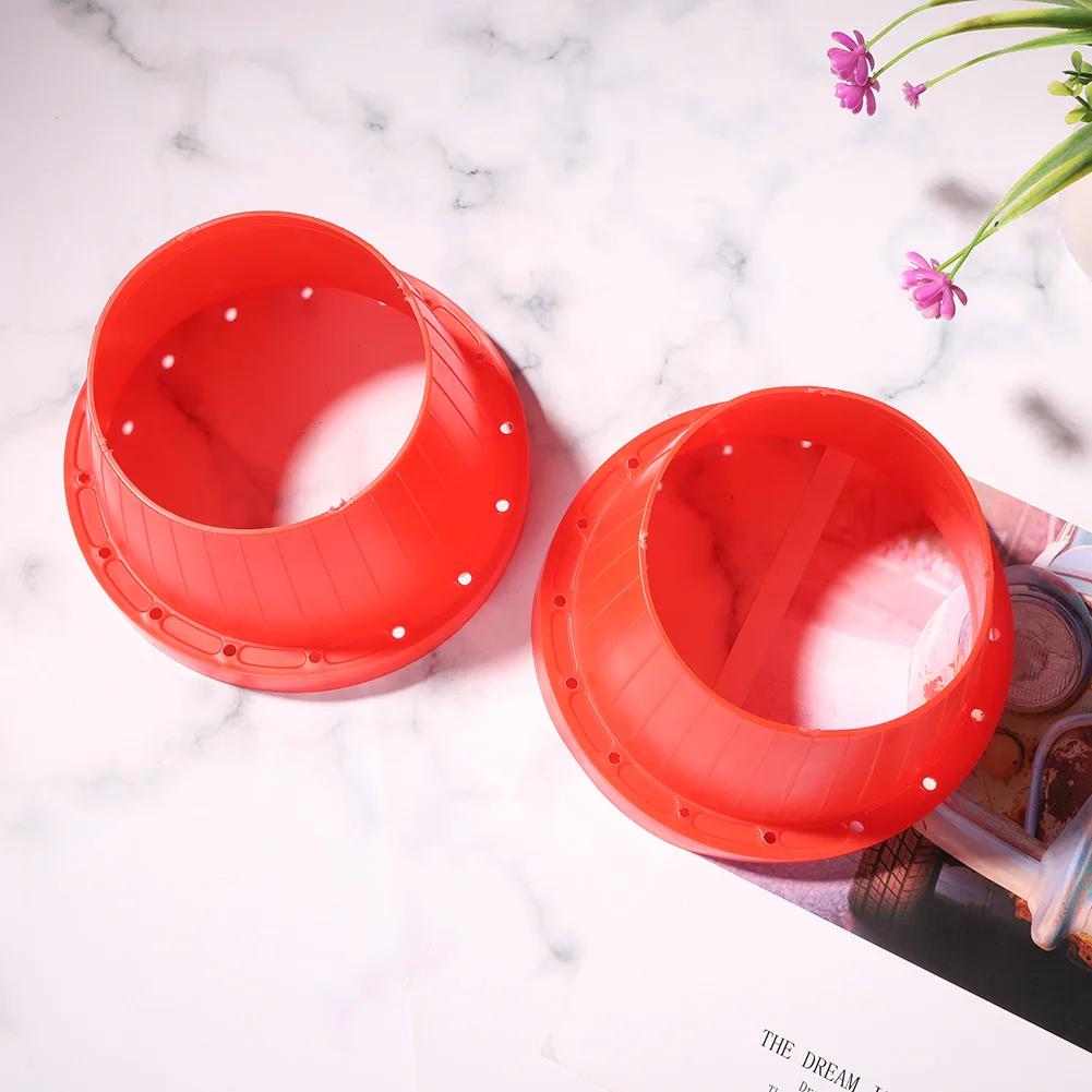 1-2Pairs Car Audio Refit Speaker Waterproof Cover 6.5Inch Audio Rust Protection Pad Speaker Waterproof Cover Universal Auto Part