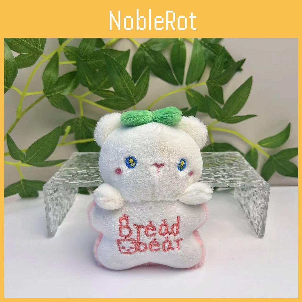 Kreslený Roztomilý Medvídek Plyšová Hračka Přívěsek na Klíče Ve Veselých Barvách Skvělý Na Párty Dárky A