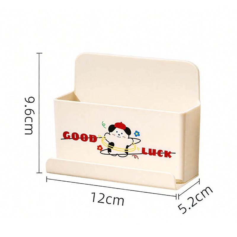 

Dopamine Wall Mounted Remote Control Storage Box Air Conditioner Tv Remote Control Punch Free Organizer Mobile Phone Plug Holder