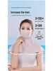 UV Protection Breathable Mask with Eye Corner Coverage - Spring/Summer Fashionable Solid Color
