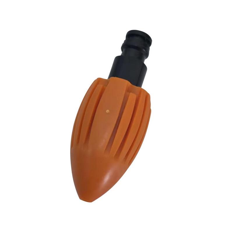 

Очистка дренажной трубы на крыше, промывочная машина для домашней канализации, насадка для мойки под давлением для садового шланга, сливная труба для очистки воды оранжевый