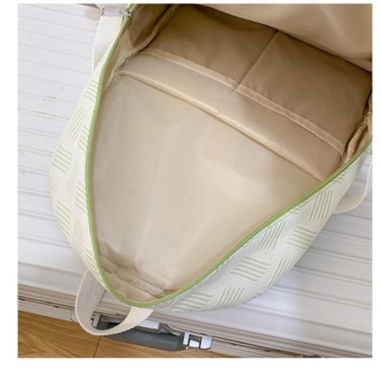 New Nylon School Bag For Girl Fresh Sweet Campus Student Backpack For Backpacking Leisure Bag