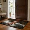 Hot Anime CChainsaw MMan Floor Mat Soft Flannel Absorbent Mat Non-Slip Rug Home Bedroom Bathroom