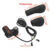 5V E-Bike Throttle Accelerator Hall Half Turn Handle with Electric Door Lock Key Scooter Repair Accessory Throttles 2