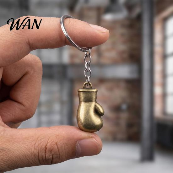 Boxing Glove Keychain Gloves Keychain, Mini Cute Sports Key Chain, Sport Retro Holder Ring Pendant, Bag Backpack Decor for Men Women Party Gifts