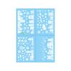 Christmas Decoration Static Cling Stickers - Snowflake Stickers for Storefront Window Glass
