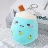 Fruit Bubble Tea Plush Keychain Doll Gift