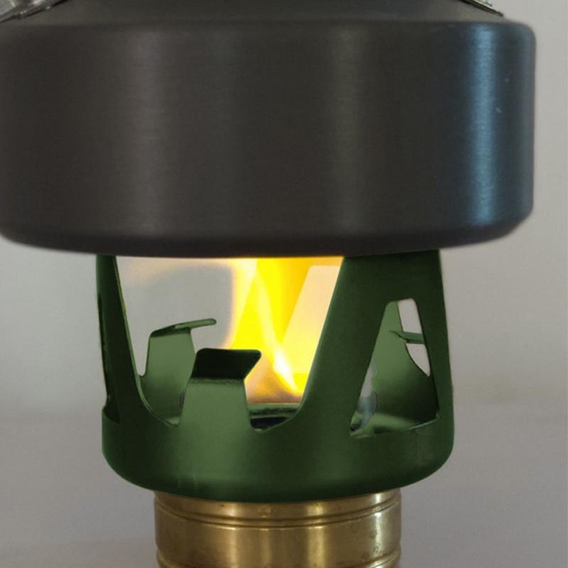 Portable Mini Alcohol Stove Burner Adjustable Firepower Gasoline Stove Aluminum Alloy Bracket Ultralight Brass Camping Stoves