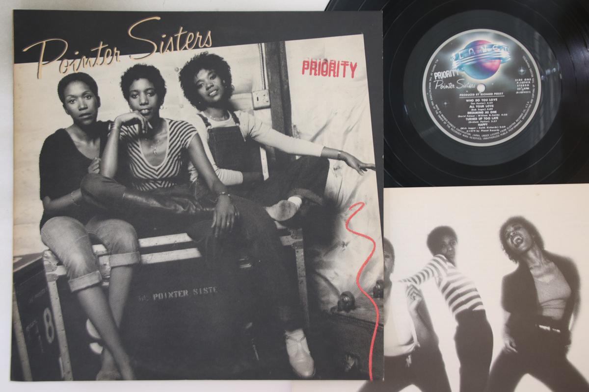 

LP Пластинка POINTER SISTERS - Priority P10741E PLANET 1979 Япония Соул/Фанк Б/У
