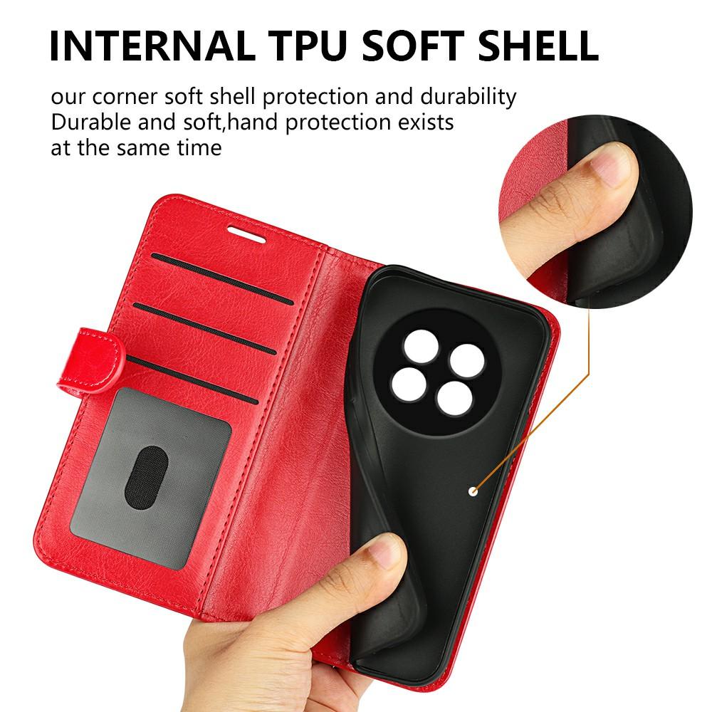 For Realme 13+ 5G (Global)/13 Pro 5G (China) Wallet Case Crazy Horse Texture Stand Leather Phone Cover