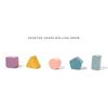New Montessori Macarone Color Spinning Drum Match Coin Box Permanent Box Round Rectangular Box Kids Sensory Toys for Baby Gifts