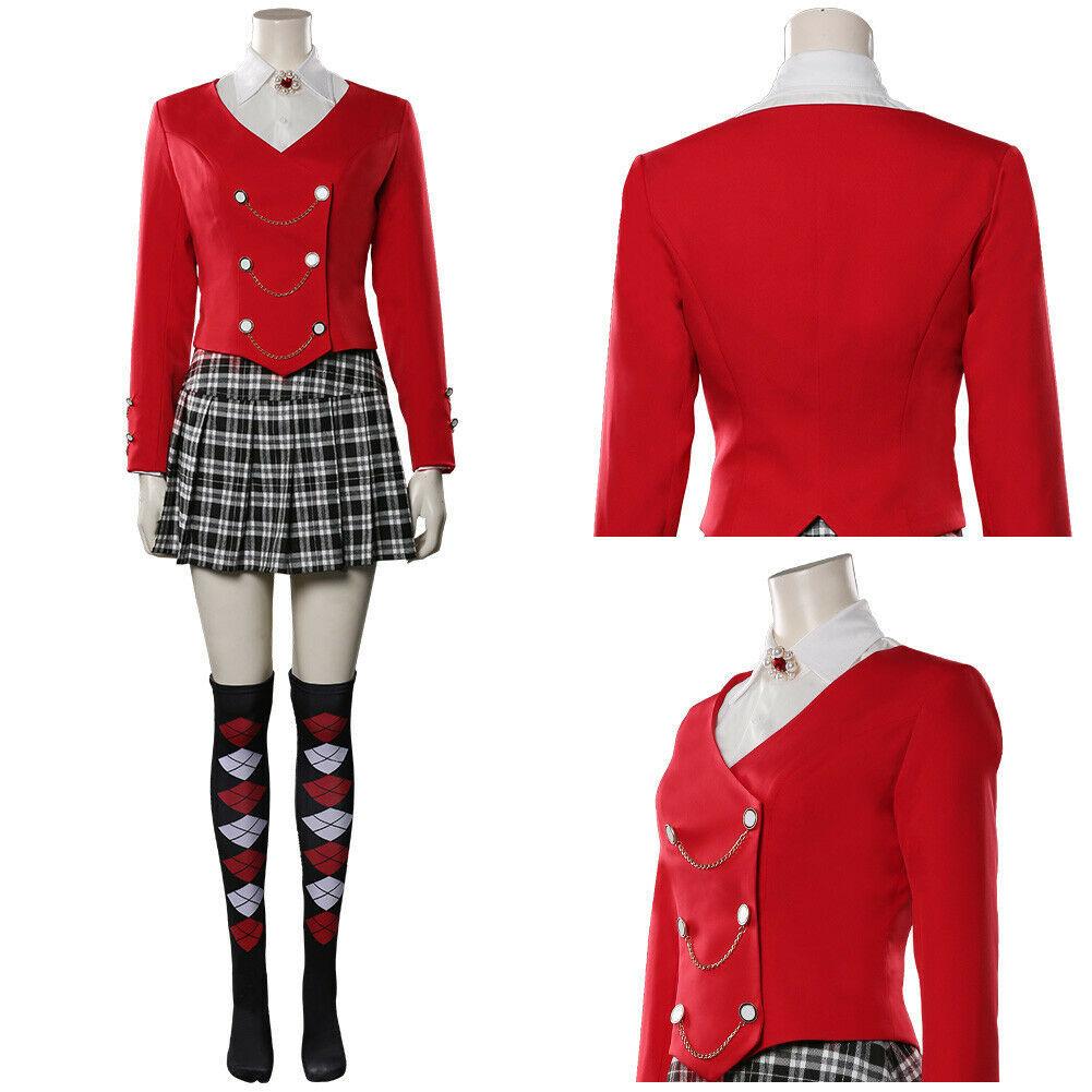 Heathers The Musical-Veronica Sawyer Cosplay Costume Uniform Skirt Outfits Halloween Carnival Costumes Full Sets