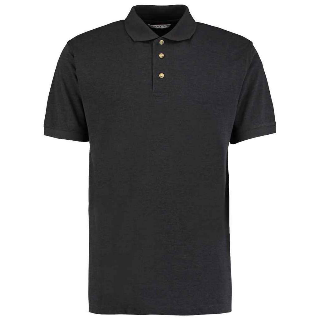 Kustom Kit Mens Workwear Heather Polo Shirt
