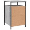 Nightstands (2 pcs) Grey Sonoma 40 x 42 x 60 cm Particleboard