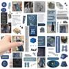 8 Cartoon Korean Blue Denim Collage DIY Small Elements That Can Be Decorated with Guka Hand Account Mobile Phone Case Notebook