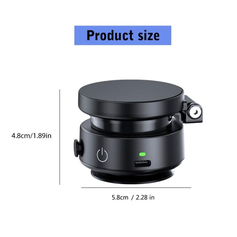 Phone Holder Bracket Stand Rack 360 Degree Rotation Powerful Magnets for Car Mount Strong Grip Vacuum Suction Attachment