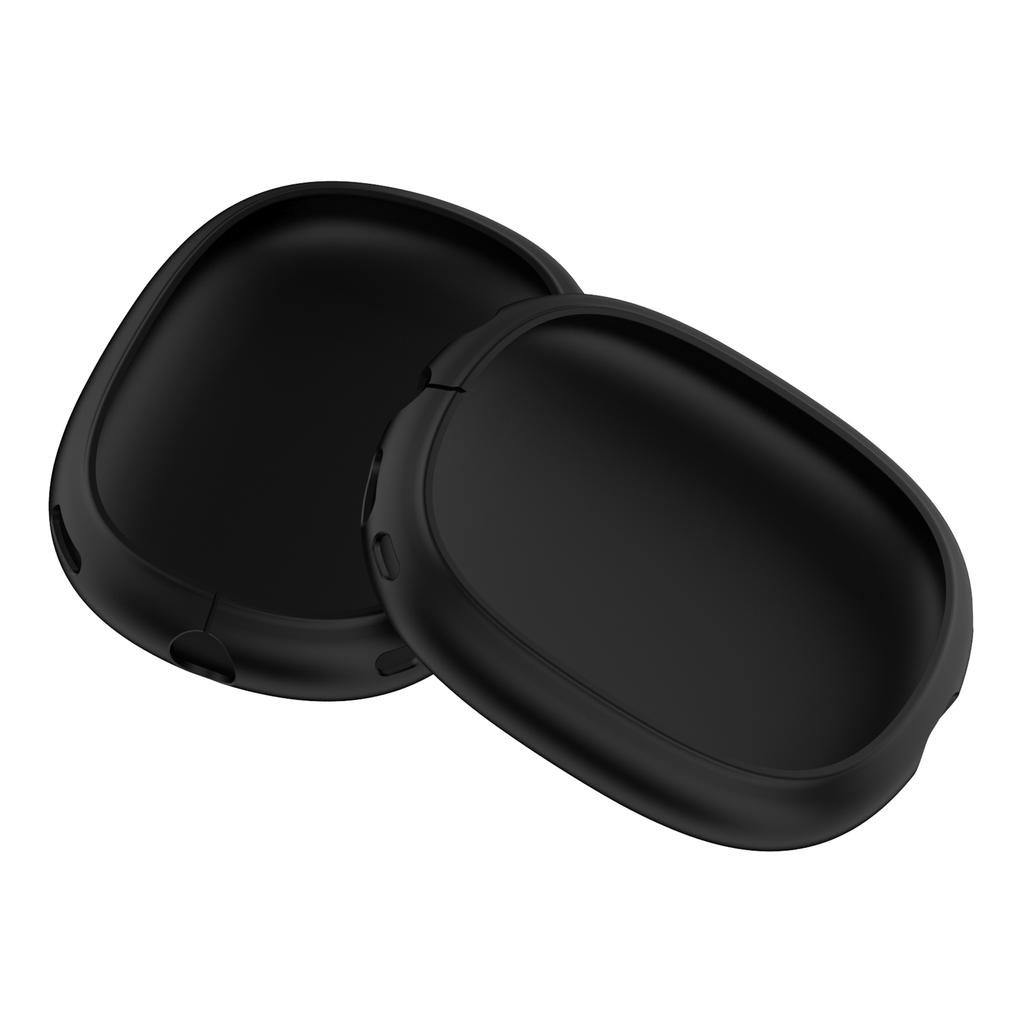Silicone Case Cover for AirPods Max with USB-C Bluetooth-Compatible Headset Anti-Scratch Ear Pad Soft Shell Protectors