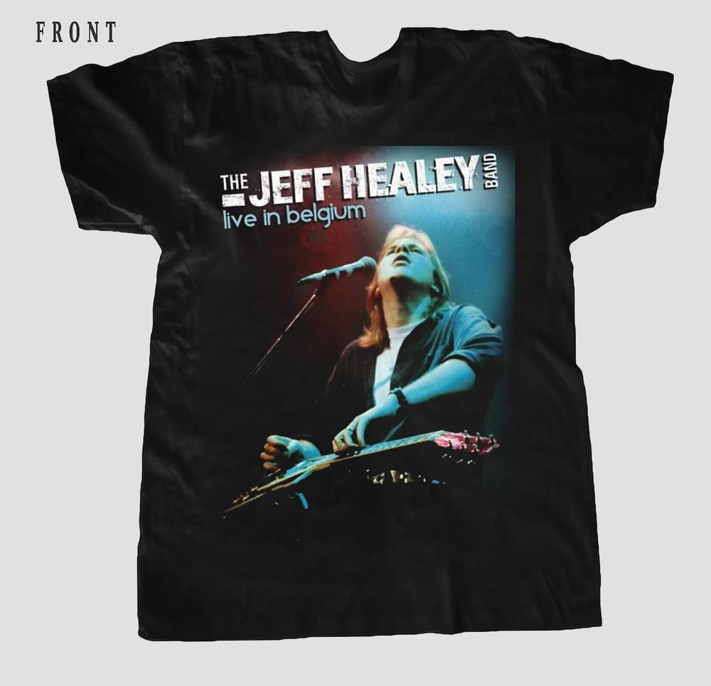 

New The Jeff Healey Gift For Fan Cotton Black S-2345XL T-Shirt TMB1161 Unisex T-Shirt XXL