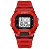 Student Waterproof Large Dial Square Fashion Electronic Watch
