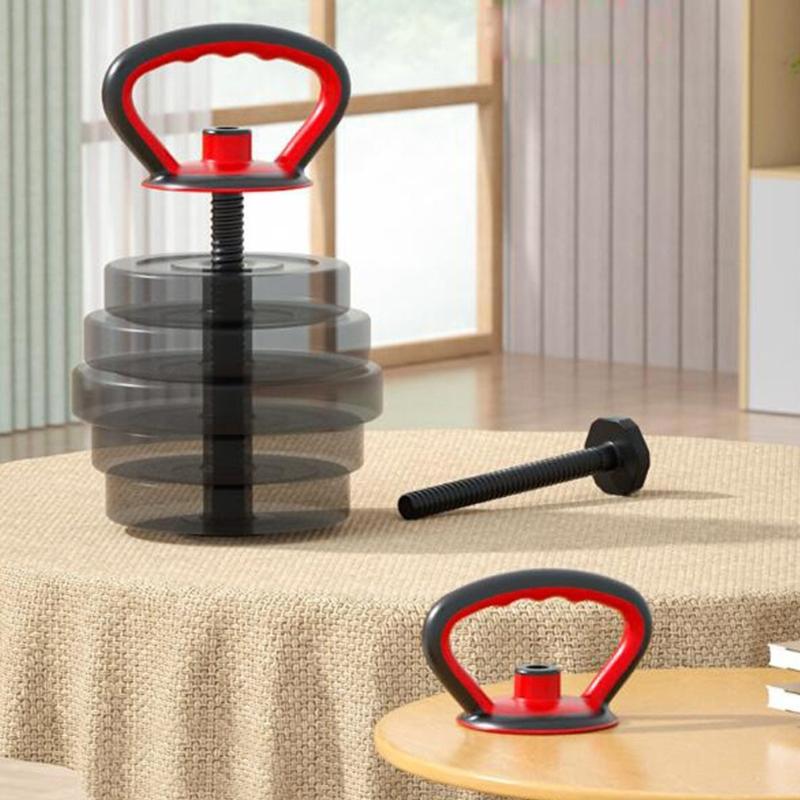 Verstellbarer Kettlebell-Griff für Gewichtsscheiben Gewichte Hanteln Konverter Trainingsgerät für Fitnessstudio Workout