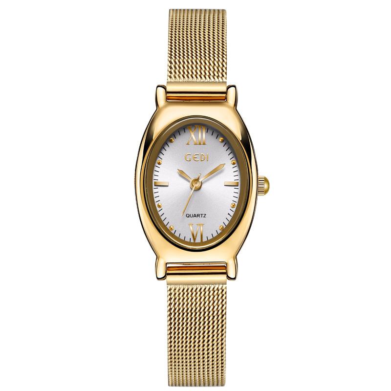 Oval High-End Women'S Watch, Small And Exquisite High-Value Guangzhou Watch, Women'S Waterproof Quartz Watch