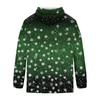 Men's Christmas Print Hoodie with Large Pockets, Casual Loose Fit Pullover for Holiday