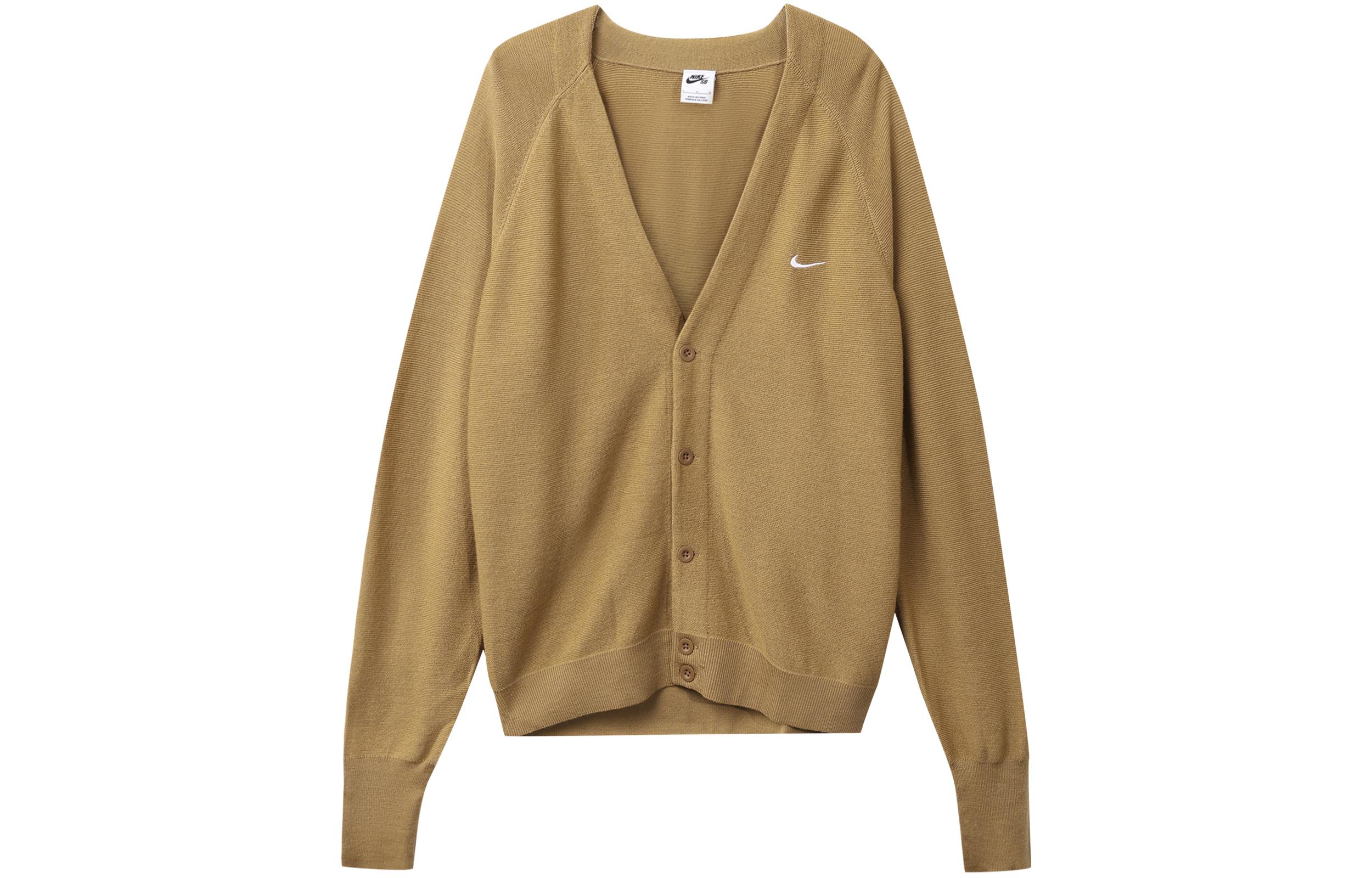 Nike SB Skateboard Cardigan Asia Sizing Elemental Gold DQ6307-722 XL