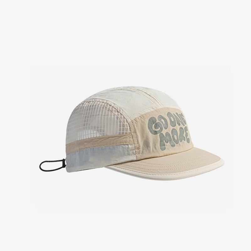 

Lightweight Quick Drying Running Caps Summer Breathable Baseball Hat Outdoor Sports Caps Women Fashion Casual Hip-hop Hat One Size бежевый