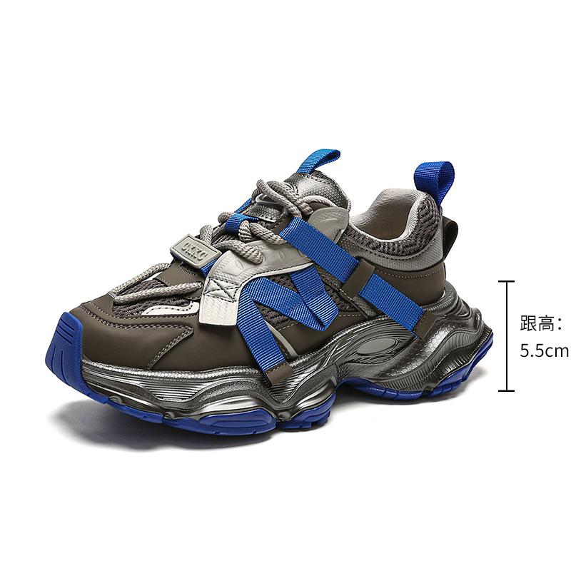 Dad shoes women's shoes new platform lace-up casual height increase sports versatile jogging shoes dad shoes sports shoes children