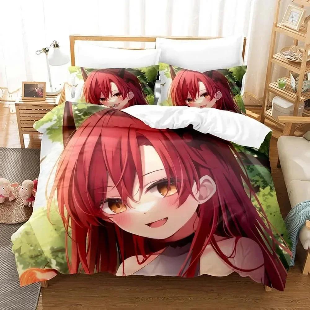 Comforter New 3D Anime Bed Beast Tamer Bedding Set Single Twin Full Queen King Size Bed Set Adult Kid Bedroom S