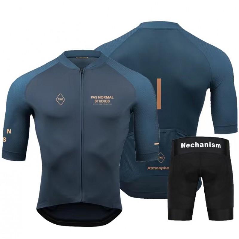 Mens Cycling Jersey Shorts Set Breathable Performance Kit Road Bike Riding