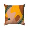Simple And Abstract Geometric Plants Digital Printing Short Plush Pillow Covers For Car Sofa Office Cushion Cover Home Goods