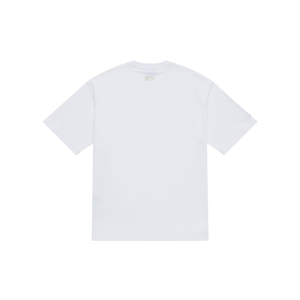 New MLB New York Yankees Basic Collection SS25 T Shirt Unisex White 3ATSB4053-50WHS